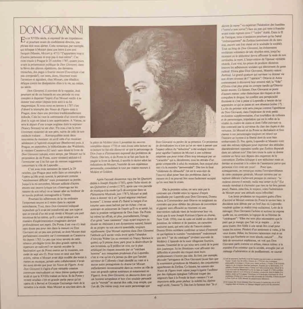 3X Vinyl: Mozart - Lorin Maazel – Don Giovanni aus dem  Notre-Dame du Liban – Bild 4