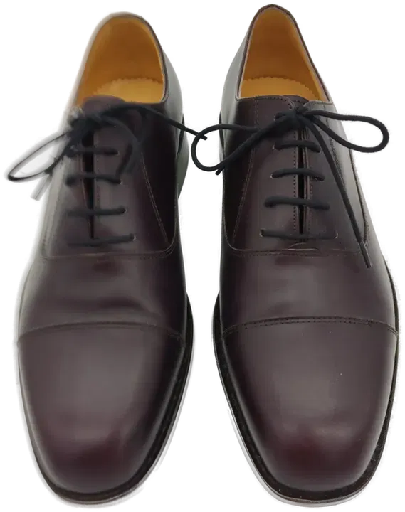 Bally Herrenhalbschuhe bordeaux - Gr. 8 - Bild 1