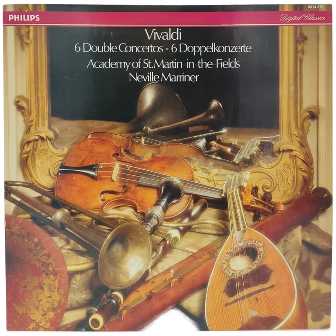 Vinyl LP - Antonio Vivaldi, Neville Marriner - 6 Doppelkonzerte  - Bild 1