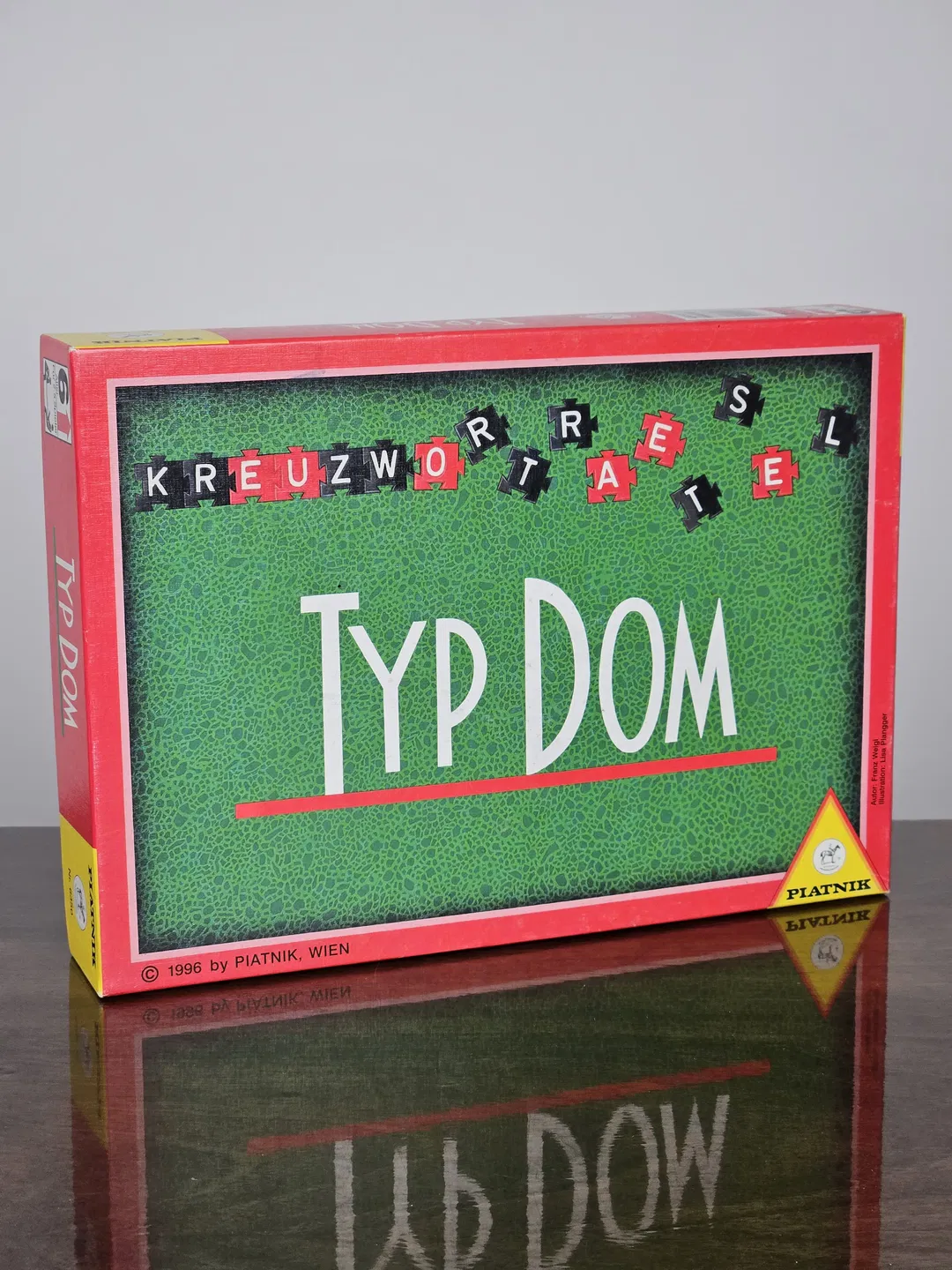 TYP DOM Kreuzwortspiel - Gesellschaftsspiel - Piatnik  - Bild 1