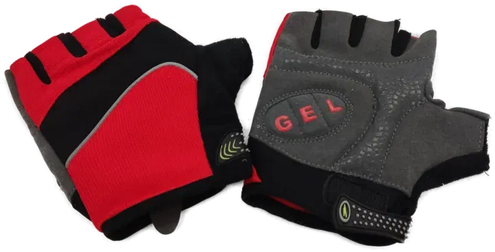 CRANE Damen- und Herren-Fahrradhandschuhe für den Sommer mit Gel für sportliche Aktivitäten, Größe L - Bild 1