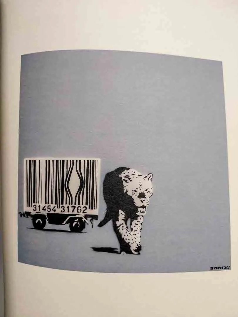 Banksy Kunstband / Bildband – mit ikonischem „Bomb Hugger“-Cover – Bild 4