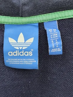 ADIDAS Herren Sweatjacke, blau - Gr. L – Vorschau 4