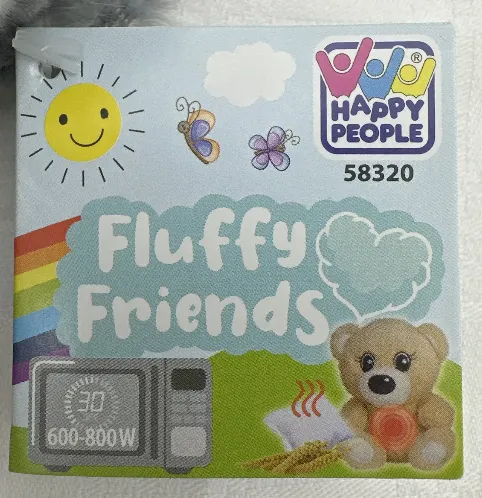 Happy People  Fluffy Friends - Plüschtier zum Erwärmen – Bild 3