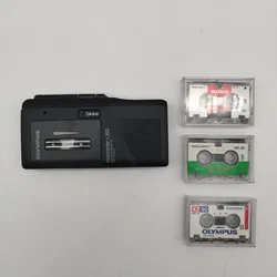Olympus Pearlcorder L150 Microcassette Recorder – Diktiergerät inkl. 3 Kassetten