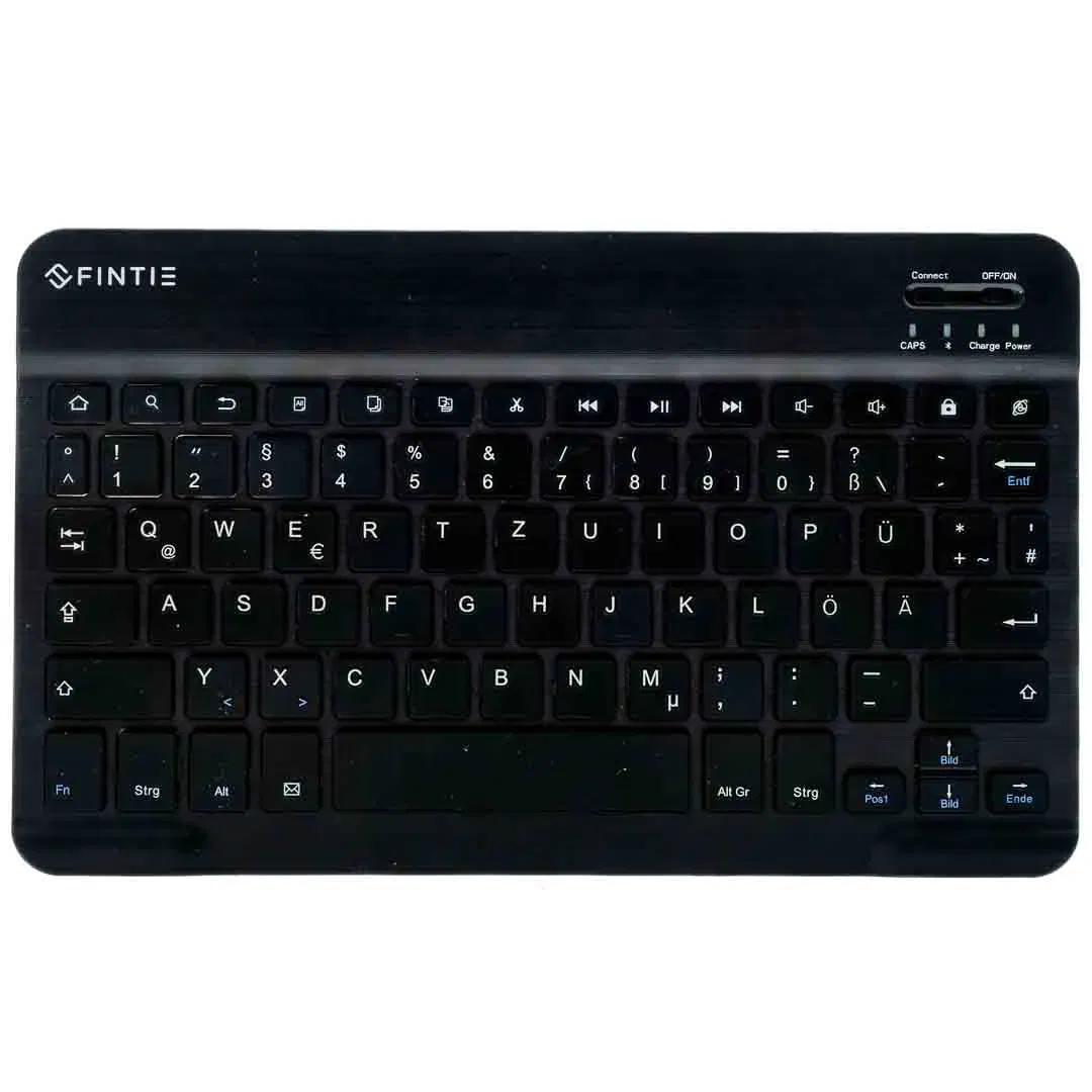Fintie Bluetooth Tastatur klein – Wireless QWERTZ Mini-Keyboard - Bild 1