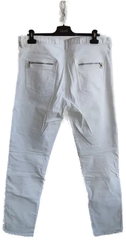 H & M Herrenhose weiß Gr.  W 36 - Bild 2