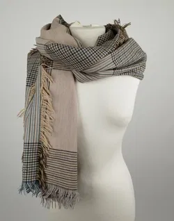 Herbstlicher Schal kariert - ca. 140cm - Bild 2