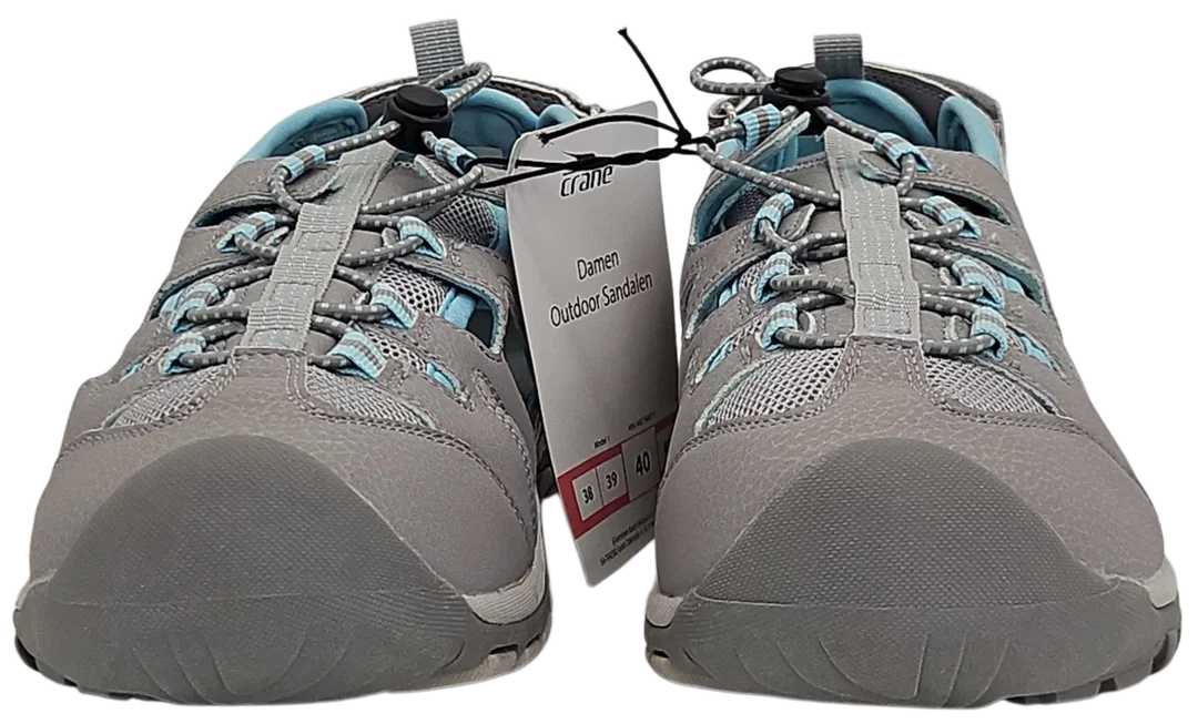 CRANE Damen Outdoor Sandalen - Gr 41 - grau  – Bild 2