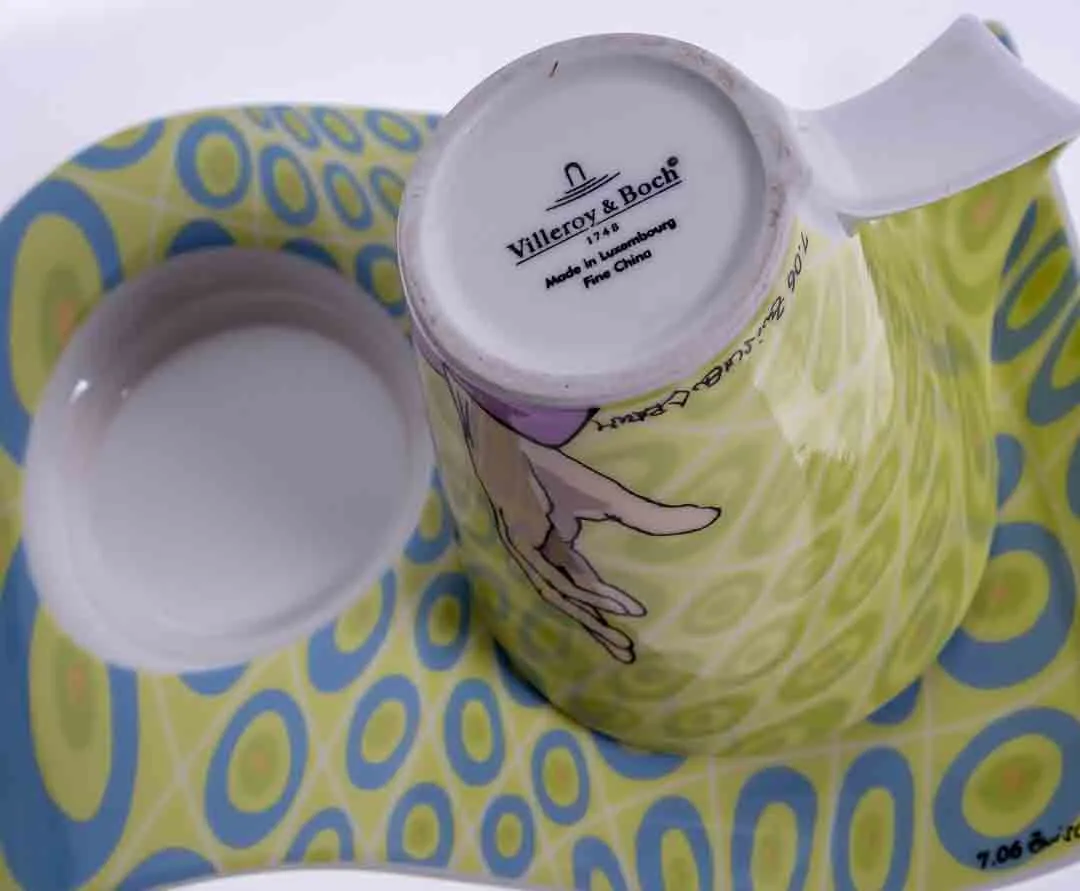 Villeroy und Boch Sammeltasse mit Teller Serie 7.06 "Zwischen Raum" Kaffetasse/Teetasse – Bild 4