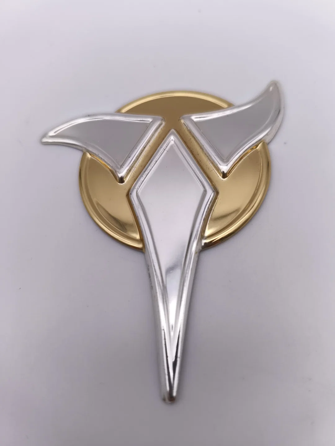 Star Trek, Klingon Empire Insignia Badge, Franklin Mint, 925 Silber, seltenes Sammlerstück1 – Bild 1