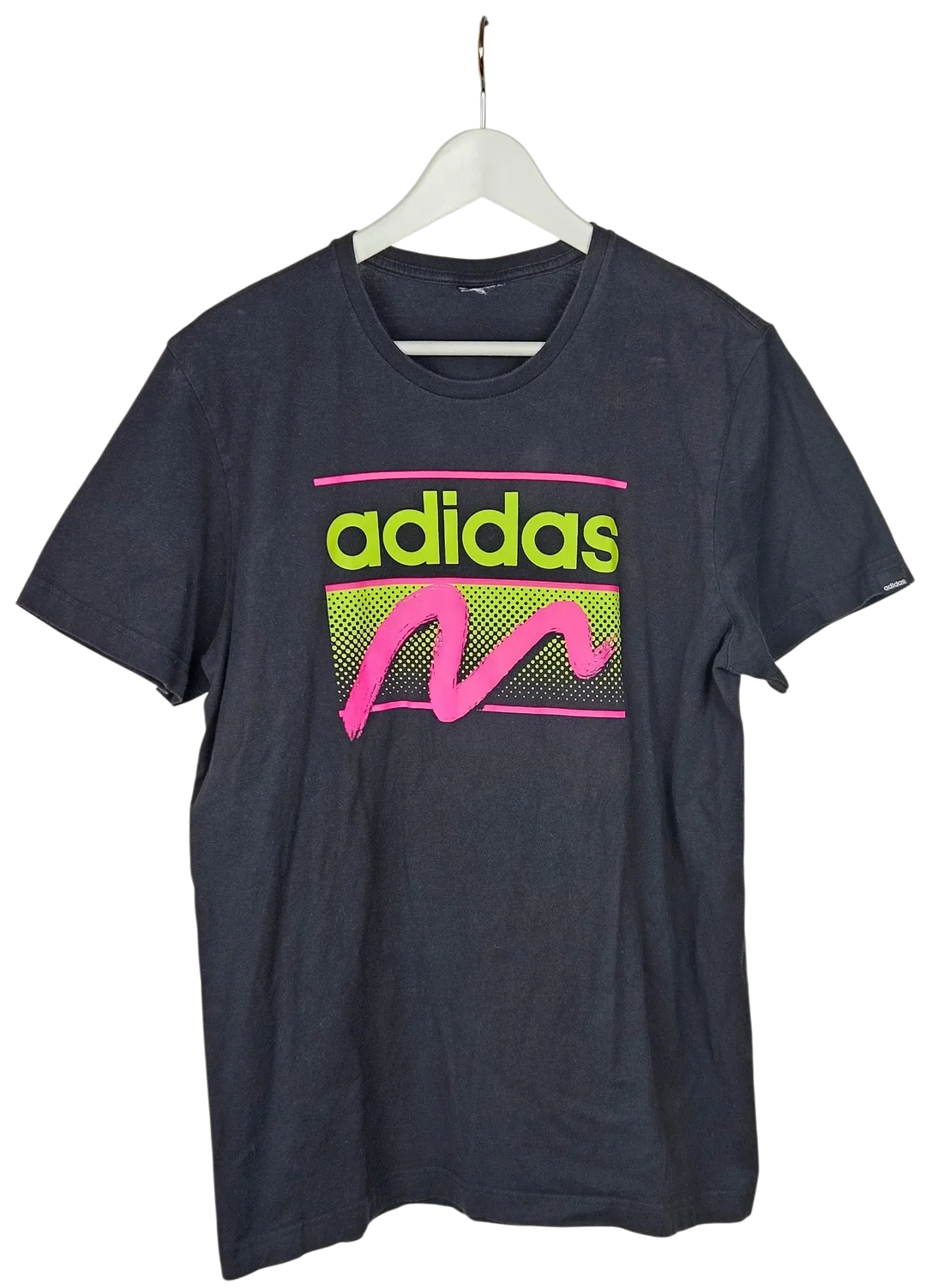 Adidas Herren T-Shirt, schwarz - Gr. M  - Bild 1