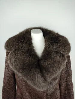 Vintage Damen Pelzmantel - M / 38 - Bild 4