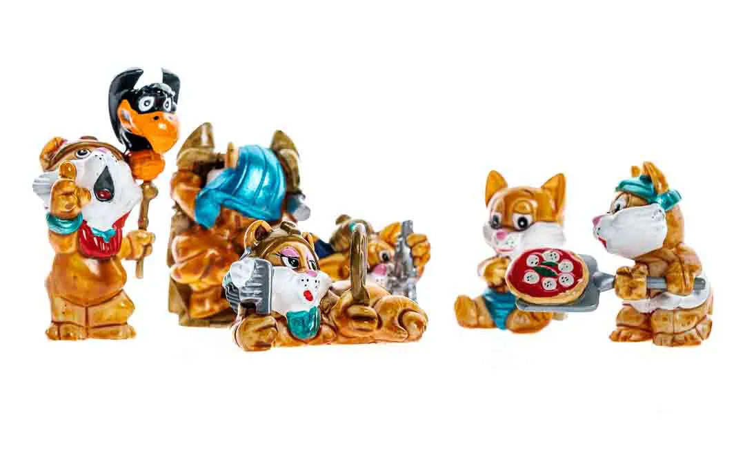 Ü-Eier Setzkastenfiguren 6 Stück "Miezi Cats 1997" – Bild 2