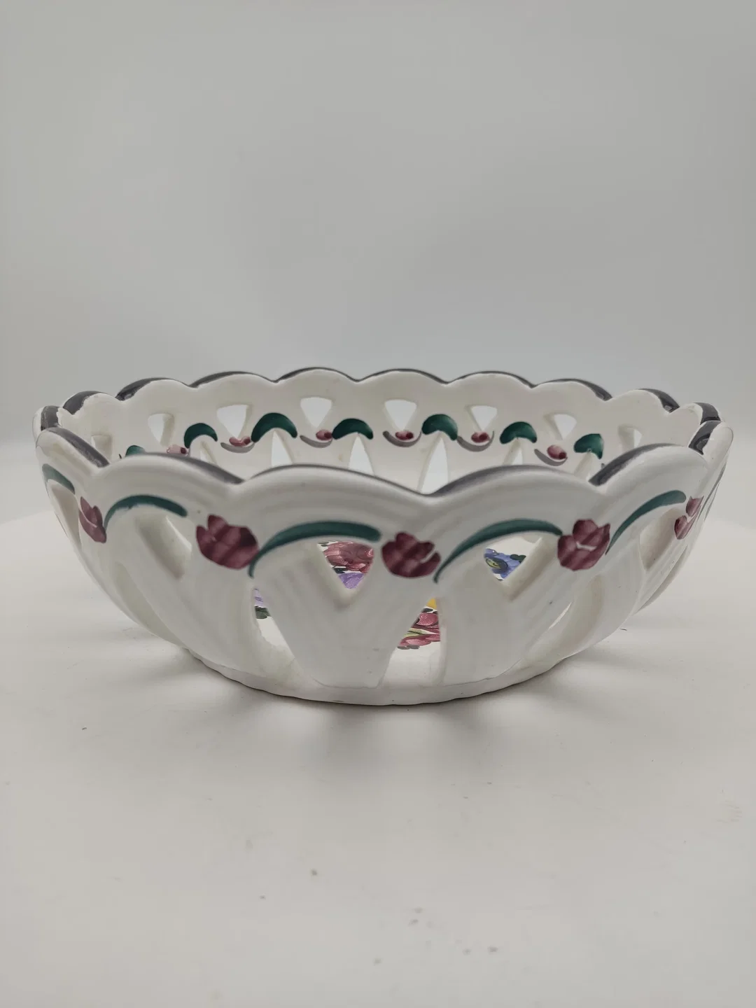 Gmundner Keramik Schale, Serie Bauernblume, Durchmesser 21 cm – Bild 2