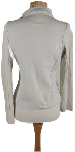 Damen Shirtblazer in Beige zum Knöpfen, Gr. S - Bild 2