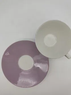 Lilien Porzellan Kaffeetasse DAISY 18 - lila - Bild 3