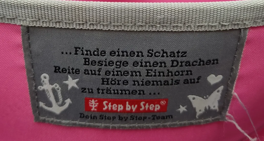Step by Step - Kinderschultasche – Bild 5