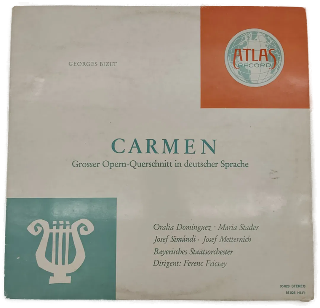 Schallplatte Georges Bizet Carmen - Bild 1