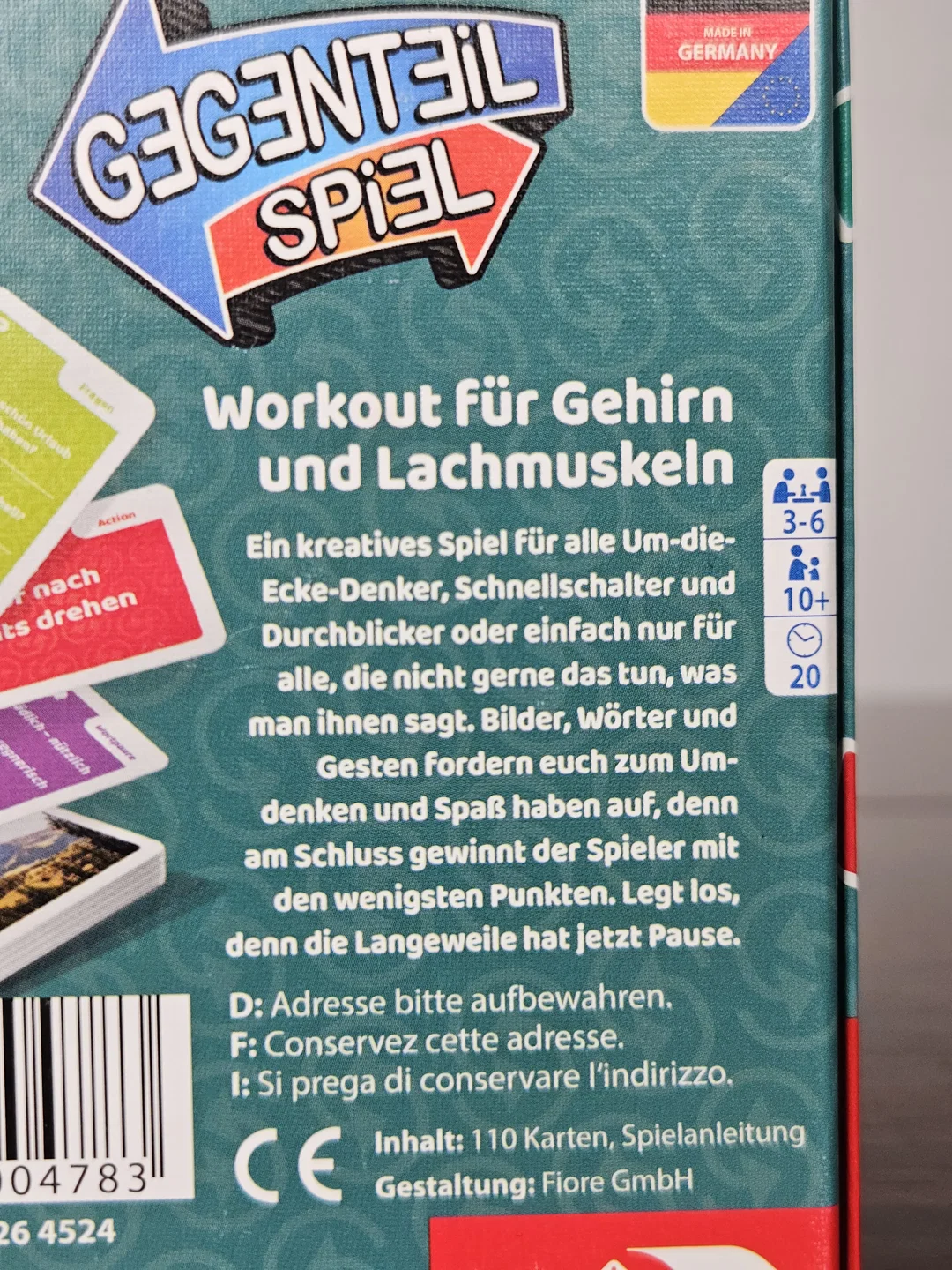 Gegenteil Spiel - Gesellschaftsspiele - Noris – Bild 3