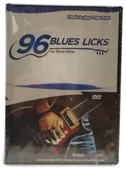 96 Blues Licks, by Steve Stine, 9 DVDs  - Bild 1