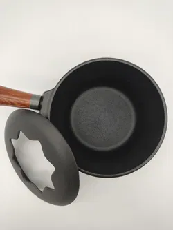 Fondue-Topf aus Gusseisen - Bild 4