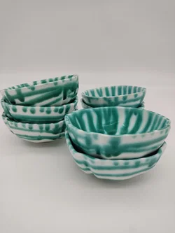 Gmunder Keramik - Kleine Schüsseln - 7+1 Stück - Bild 9