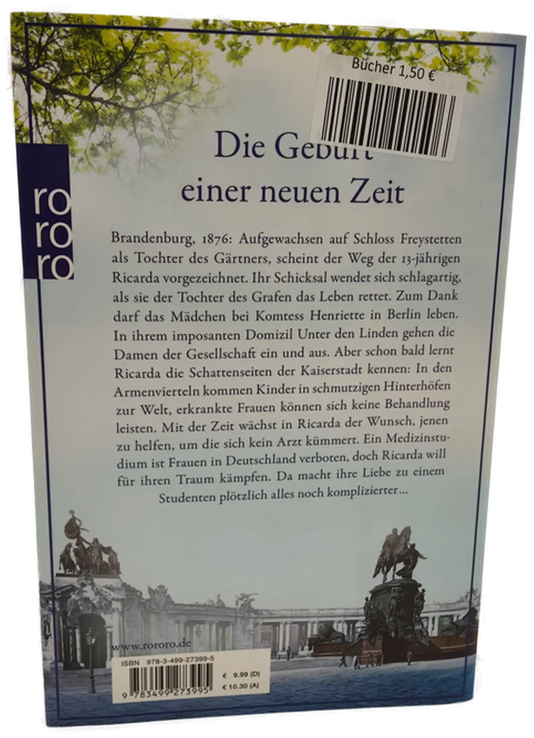 Roman Helene Sommerfeld, Rowohlt Taschenbuch, 554 S. | Herzensroman – Bild 3
