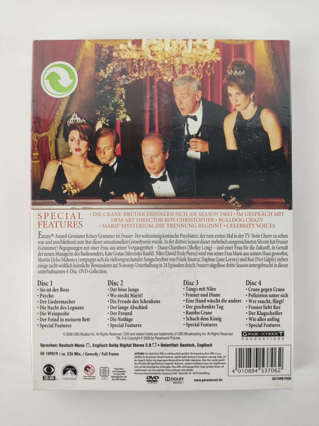 DVD Frasier - Staffel 3 – Bild 2