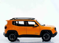 Jeep Renegade Modellauto orange, ca. 17 cm, SUV-Design - Bild 2