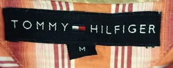 Tommy Hilfiger Herrenhemd orange/rot Gr. M – Vorschau 3