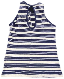 United Colors of Benetton Kindertop blau/weiß Gr. L/G - Bild 2