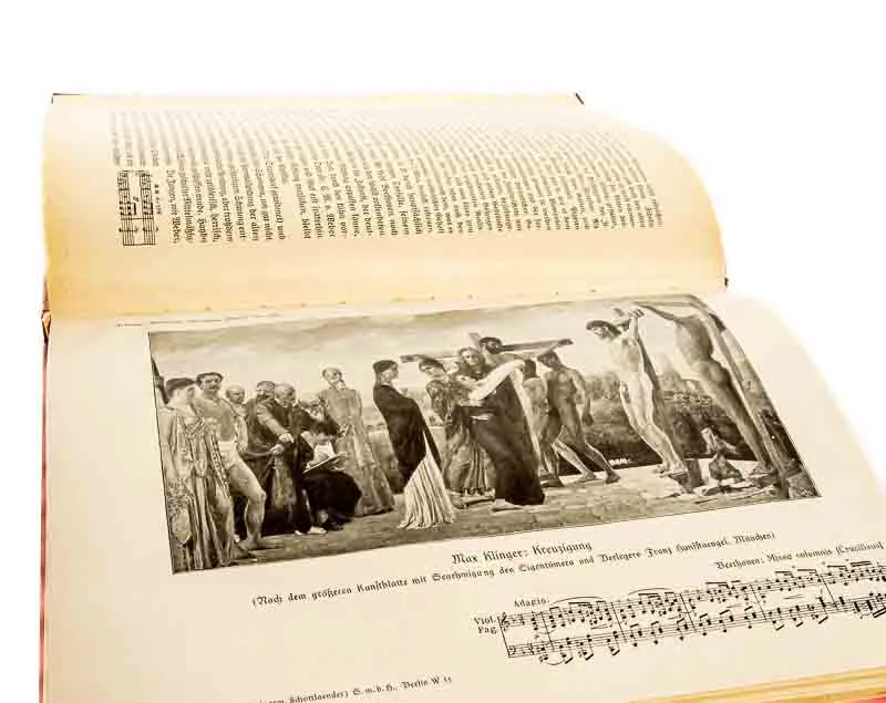 Beethoven - Theodor von Frimmel 6. Auflage 1922 antiquarisch – Bild 4