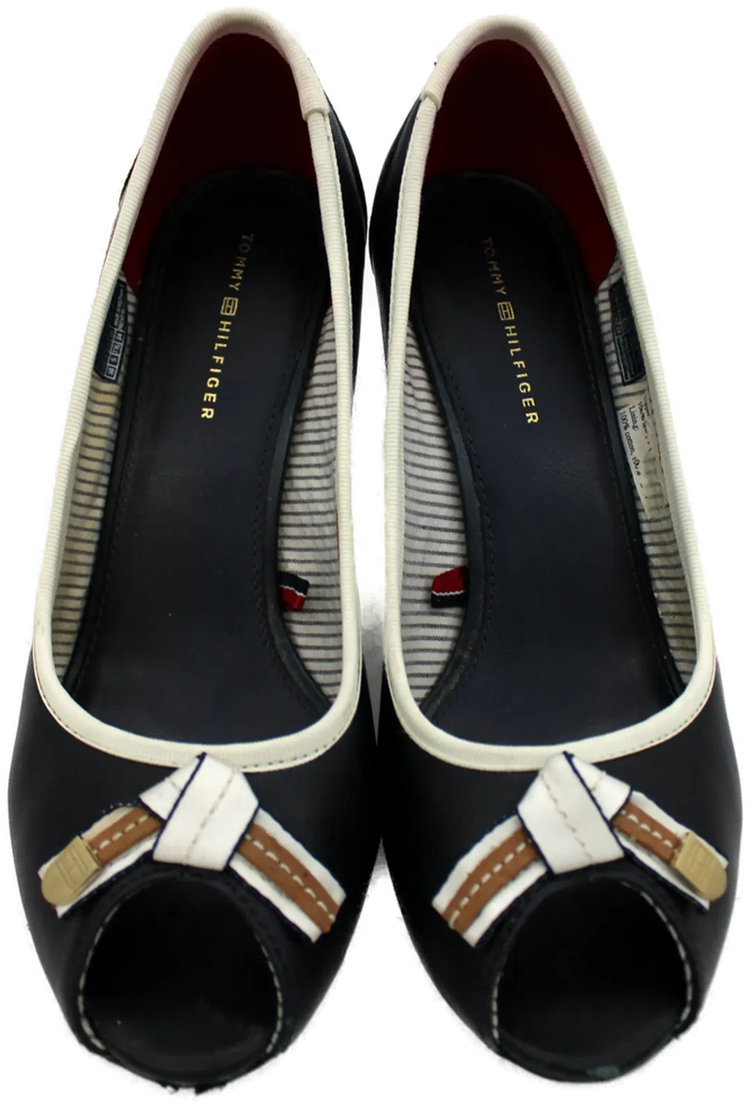Tommy Hilfiger Pumps Charlotte 4 B – Gr. 38, Midnight, Leder, Originalkarton - Bild 1