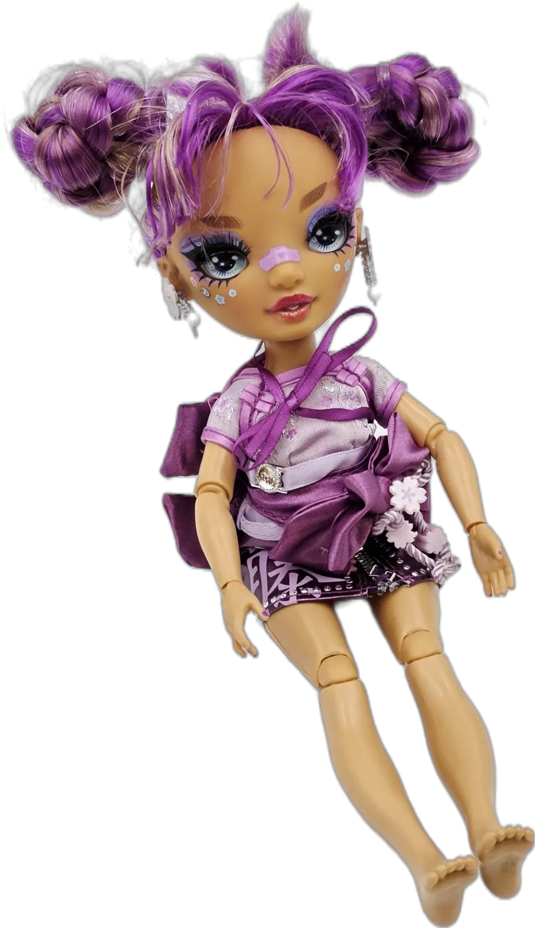 Modepuppe Rainbow High Lila Yamamoto aus der Serie 4 - Bild 1