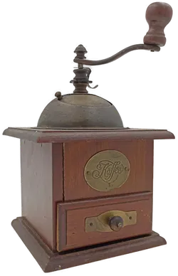 Kaffeemühle manuell braun - Bild 1