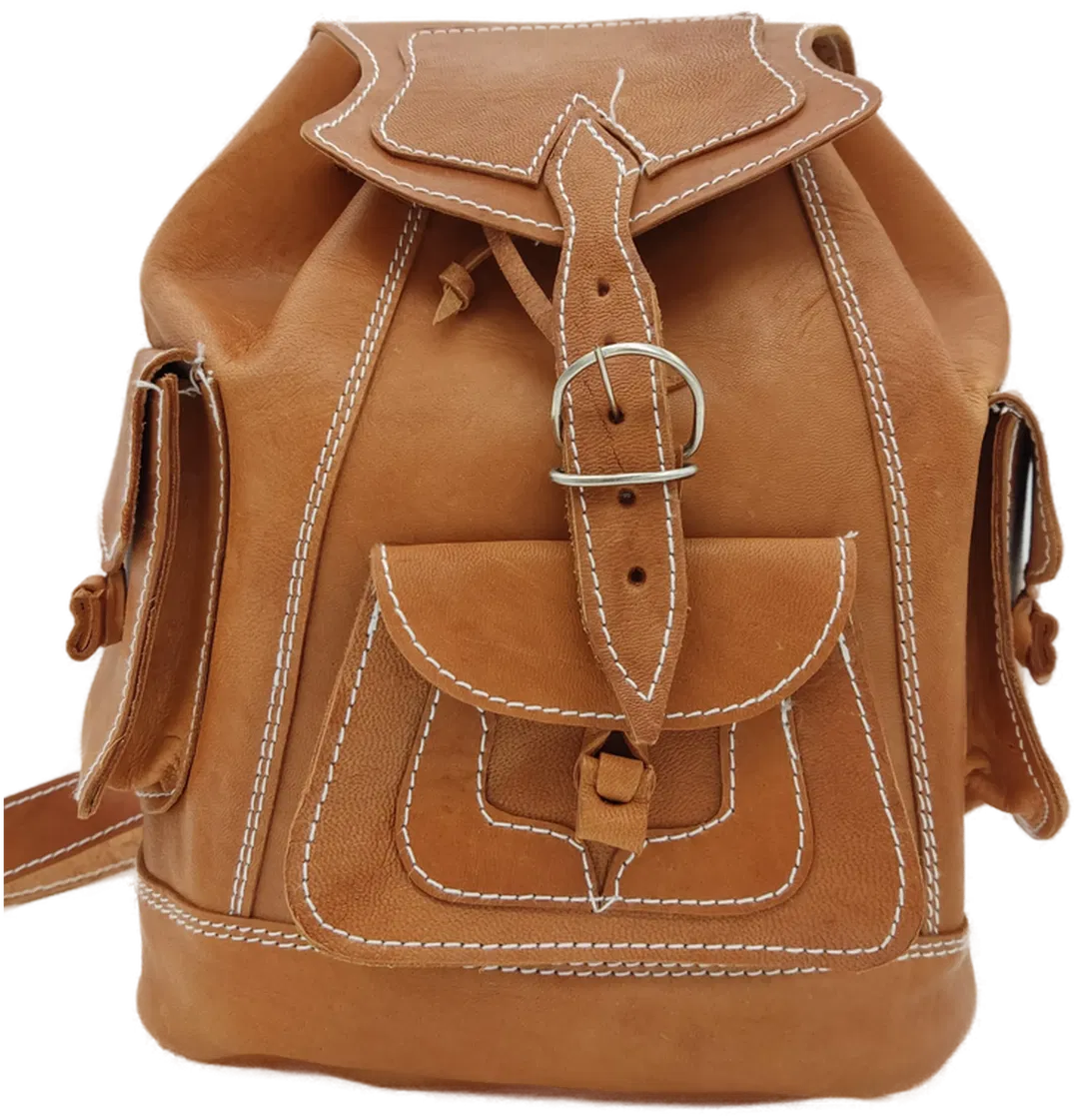 Rucksack Leder | Kompakter Alltagsheld - Bild 4