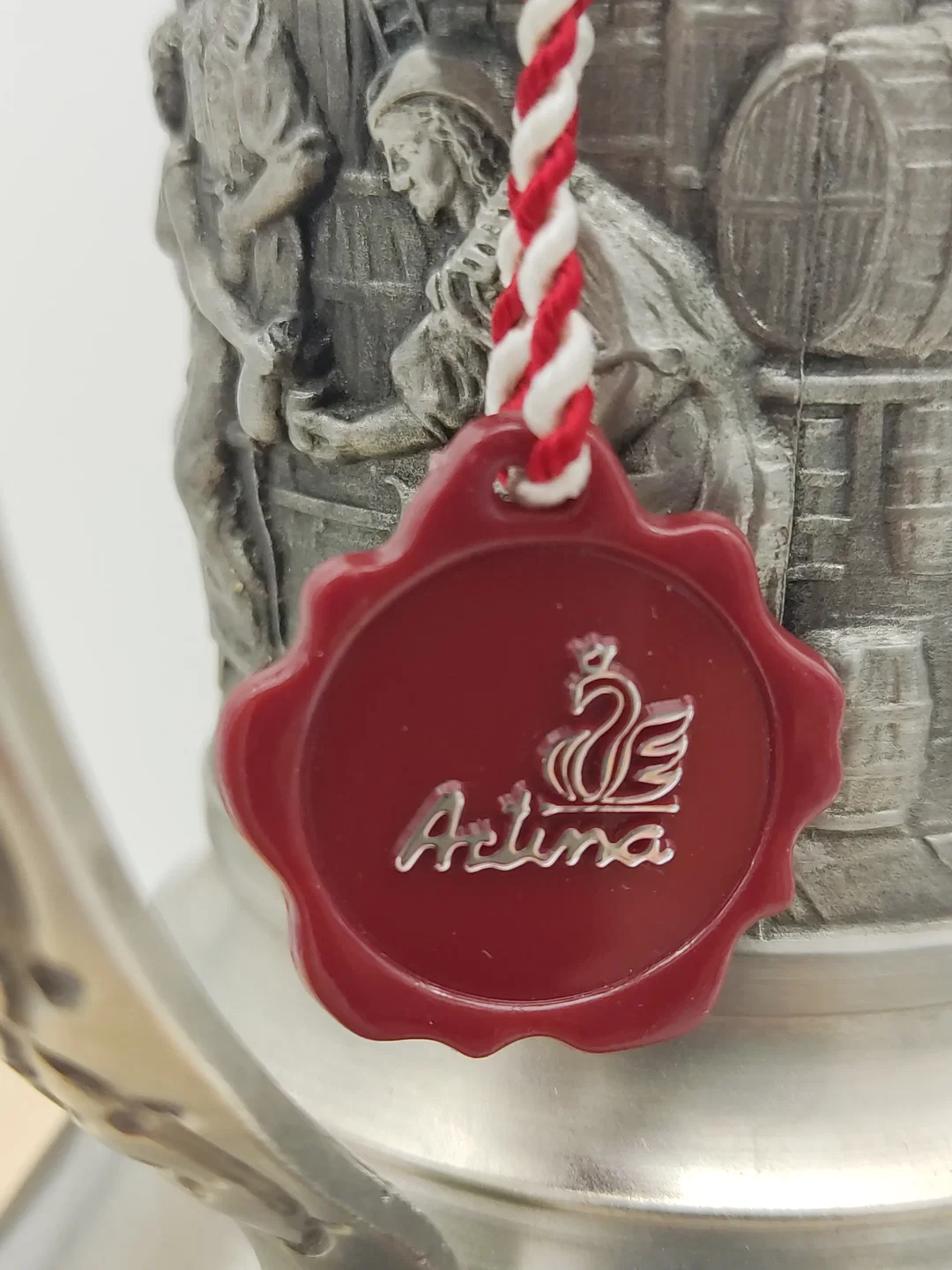 Artina Zinn-Weinkrug mit Bechern in Holzkiste | Geschenk-Set – Bild 15
