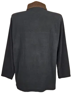 Company Sportswear Vintage Herren Pullover, schwarz/braun - Gr. M  - Bild 3