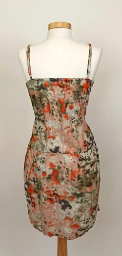 Amisu Minikleid gemustert Gr. 40 - Bild 2