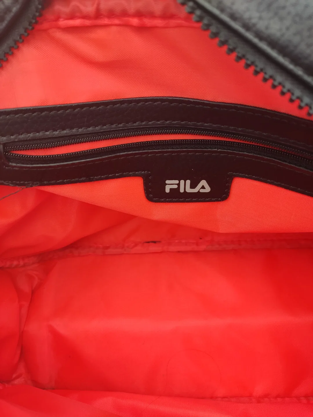 Fila Damen Handtasche schwarz/weiß - 40 x 25 cm – Bild 3