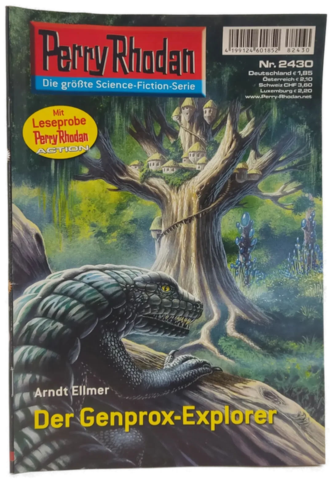 Romanheft Perry Rhodan Der Genprox-Explorer Erstauflage Nr. 2430 - Bild 1