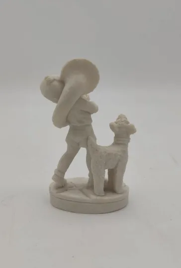 Deko Figur - Bariton Musiker mit Hund – Bild 3