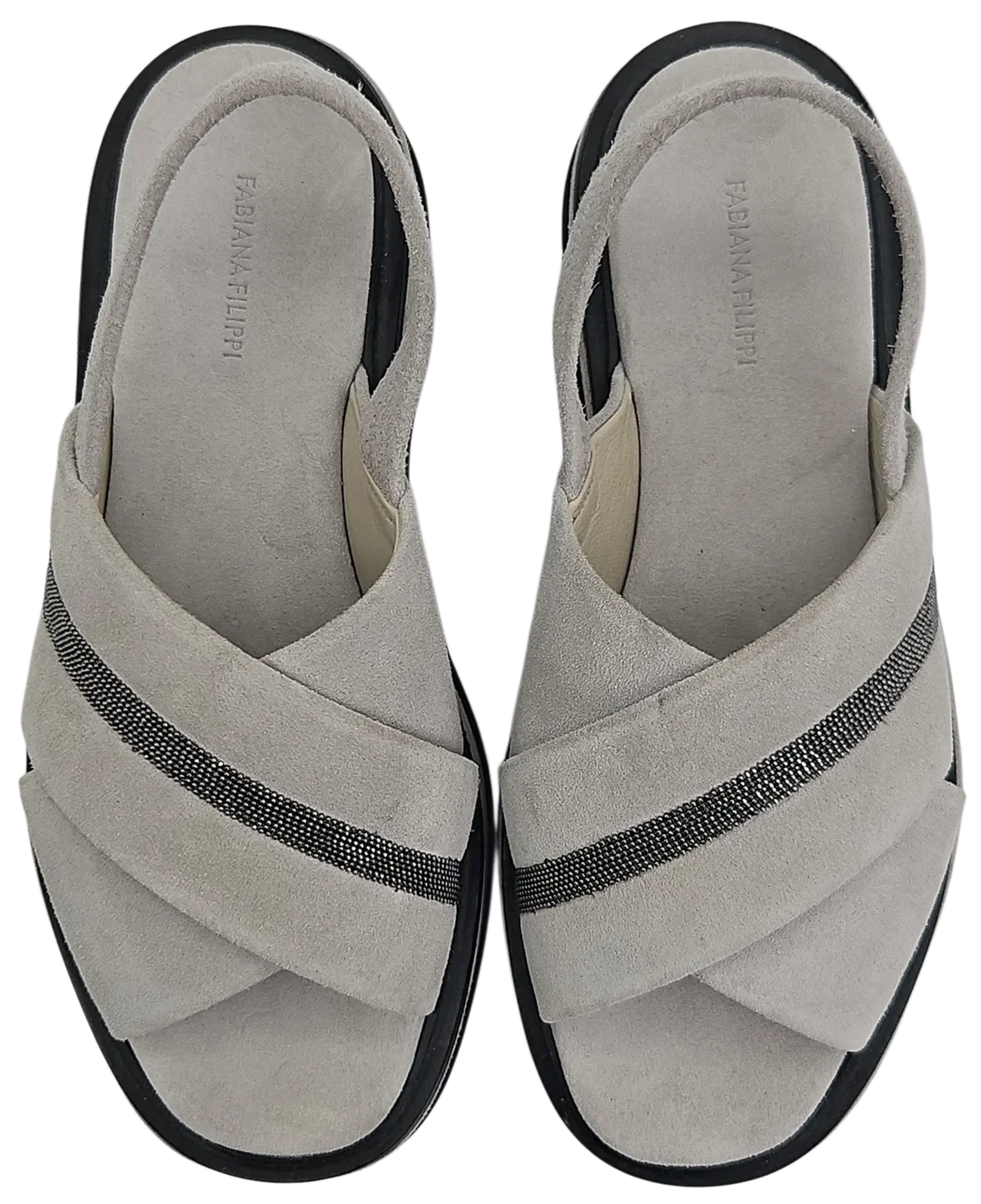 FABIANA FILIPPI Damen Sandalen, grau - Gr. 37 – Bild 5