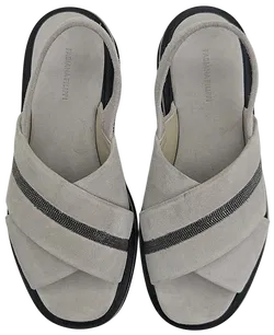 FABIANA FILIPPI Damen Sandalen, grau - Gr. 37 - Bild 5