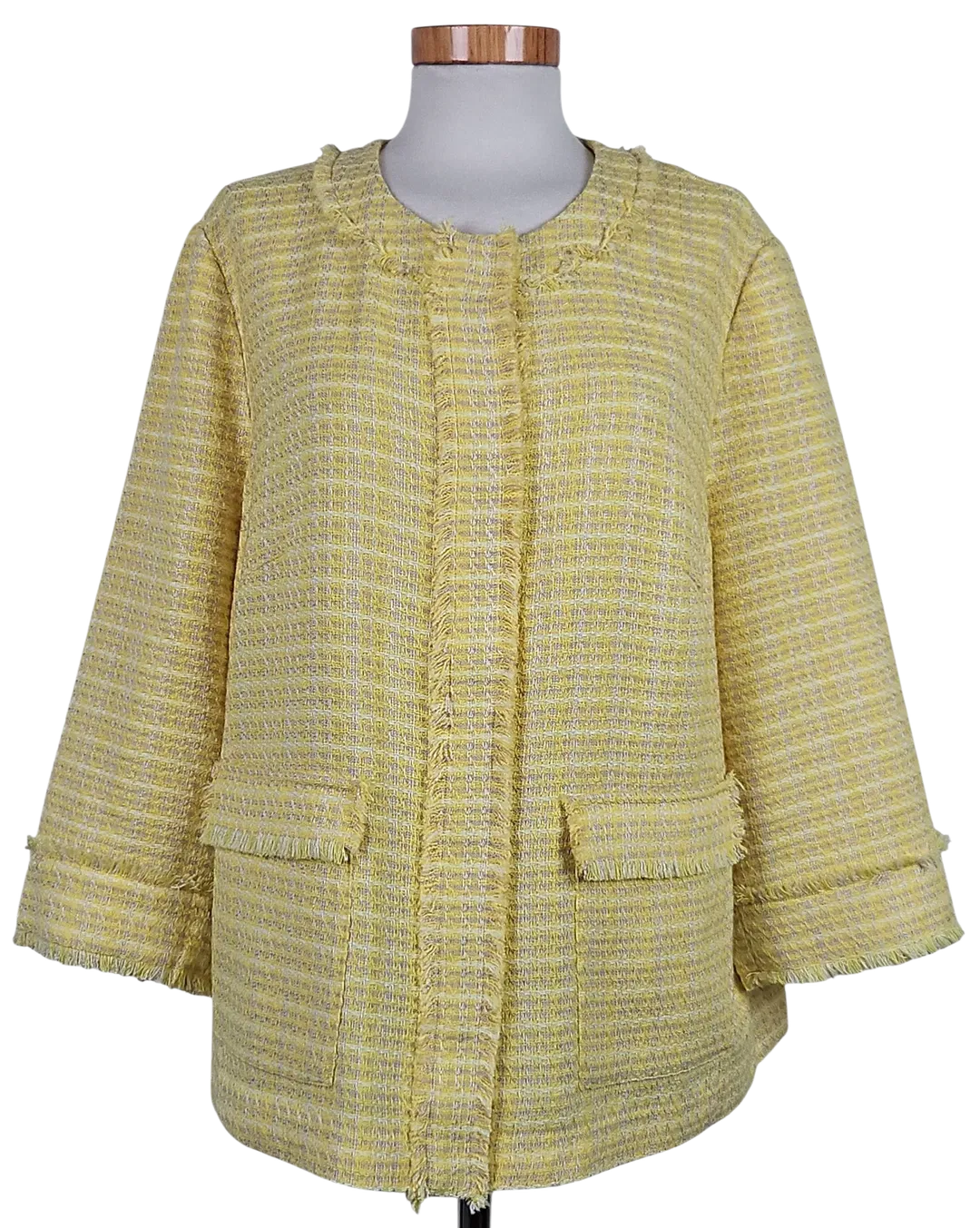 GERRY WEBER Damen Jacke, gelb - Gr. 4XL  - Bild 1