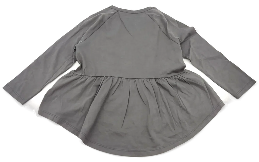 United Colors of Benetton Kinderkleid grau Gr. XS – Bild 2