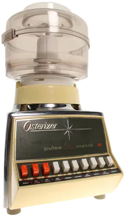 Osterizer Vintage Mixer | Pulse Matic 10 | inkl. Anleitung, Mix- & Kutteraufsatz | 1,25 l - Bild 3