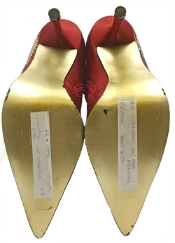 Vizzano Ana Hickmann Damenstiefel rot Gr. 37 - Bild 6