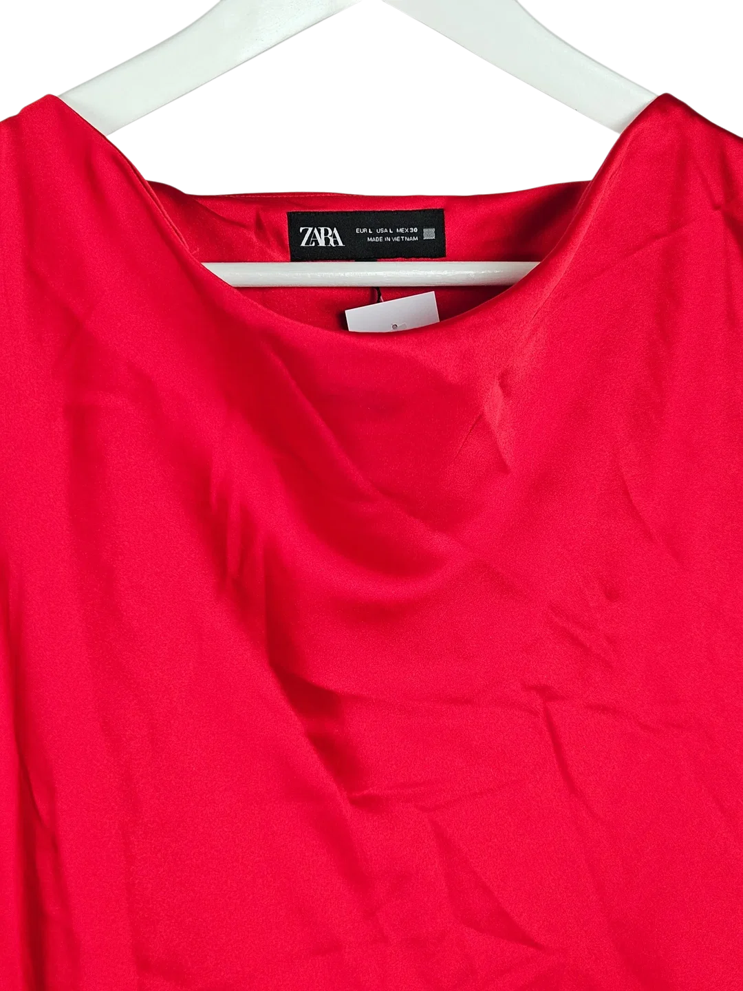 ZARA Damen Maxikleid, rot - Gr. L  – Bild 3